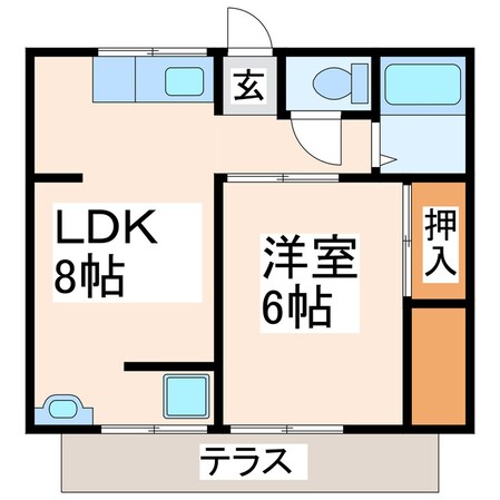 第22三共ビル（東野）の物件間取画像